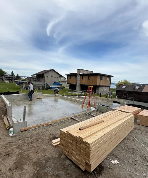 Built New Garages in Whidbey Island 